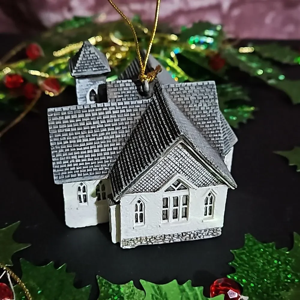 Custom 🎁Architecture Solid Wood House Ornament